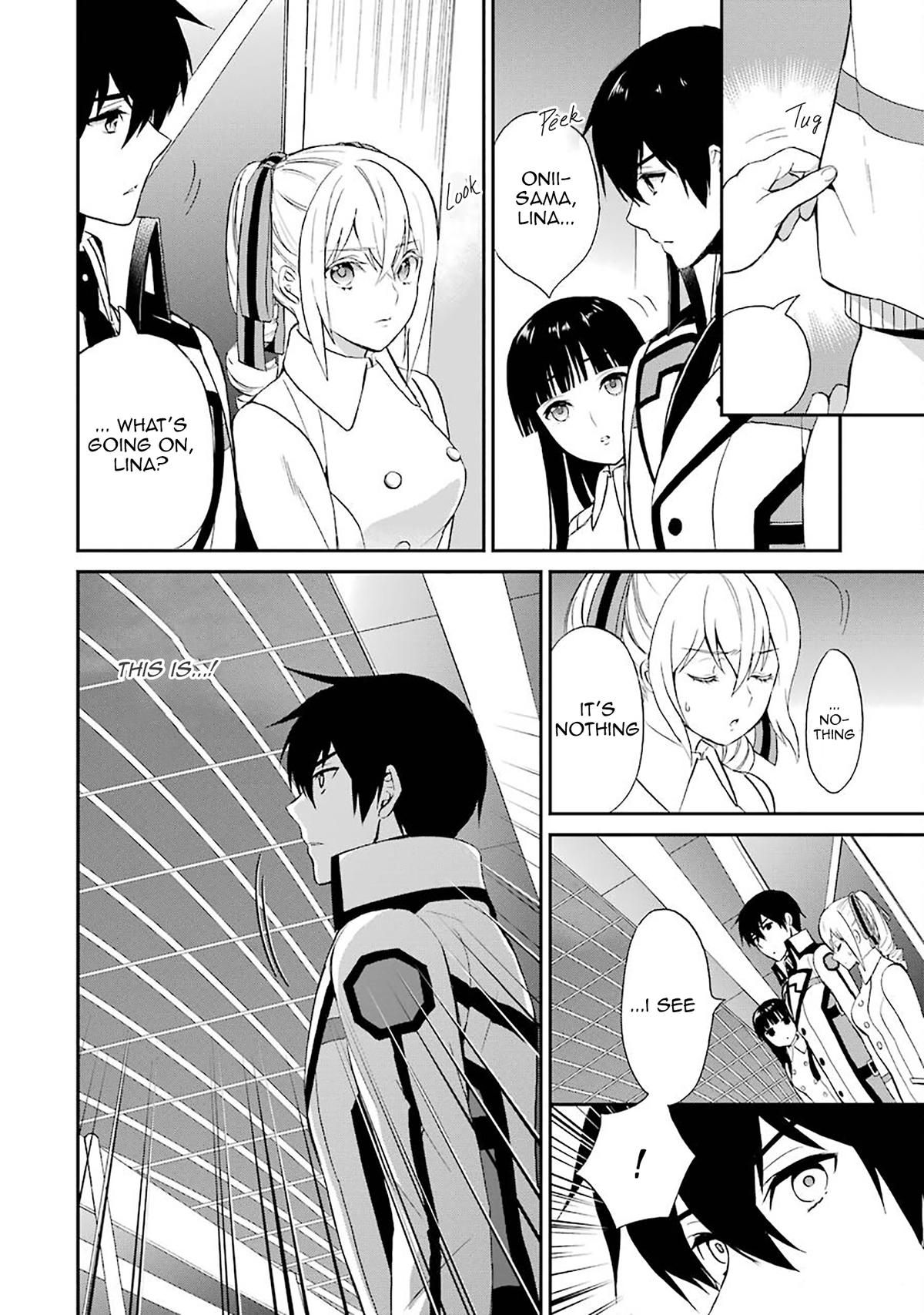 Mahouka Koukou no Rettousei - Raihousha Hen Chapter 20 - Page 12