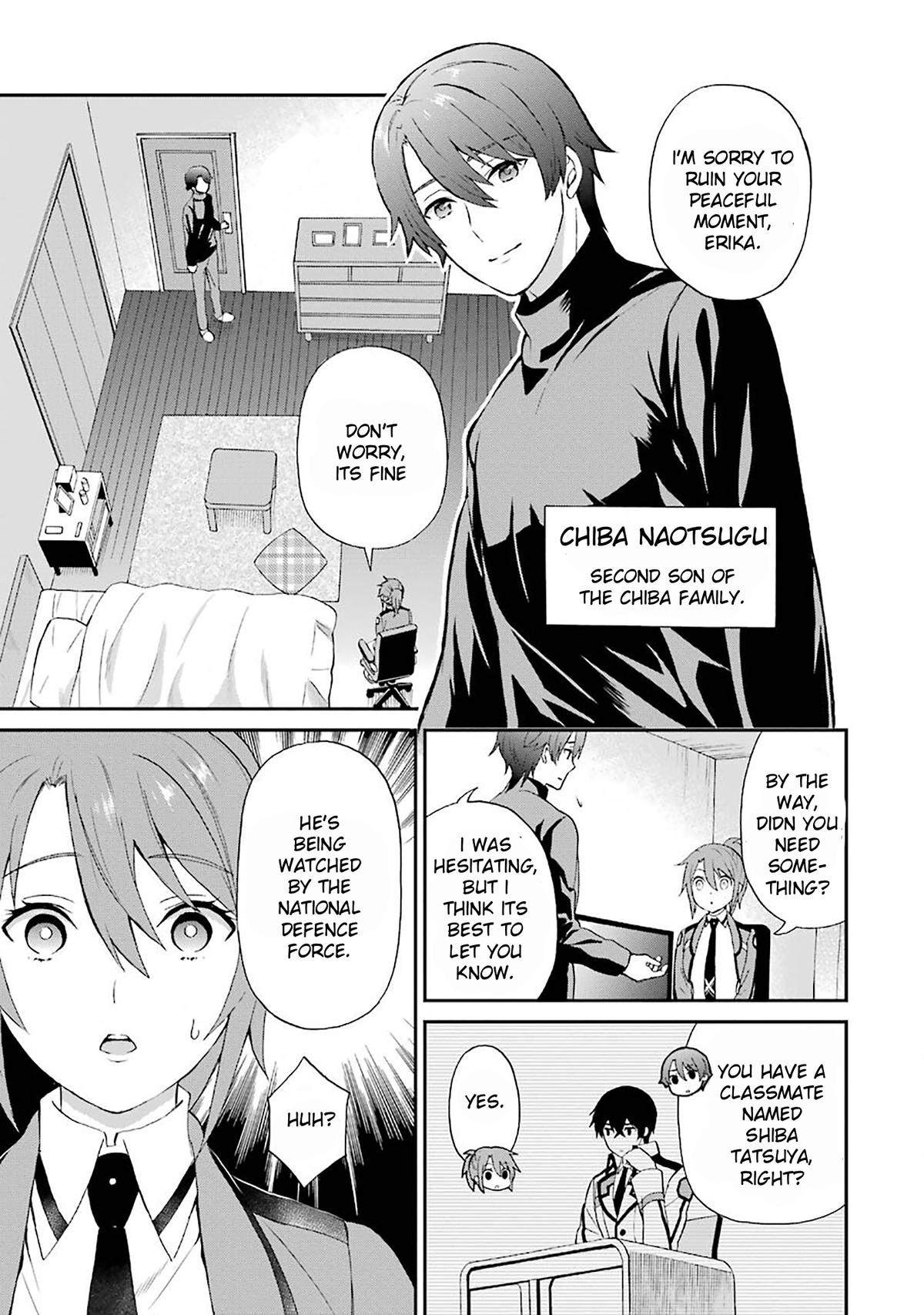 Mahouka Koukou no Rettousei - Raihousha Hen Chapter 21 - Page 11