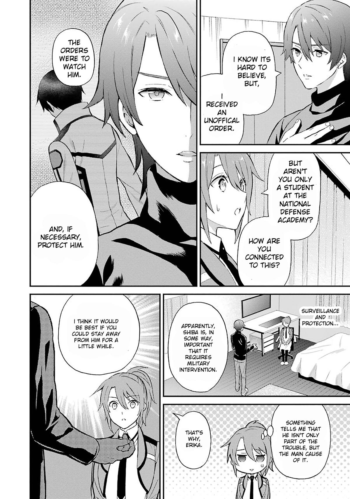 Mahouka Koukou no Rettousei - Raihousha Hen Chapter 21 - Page 12