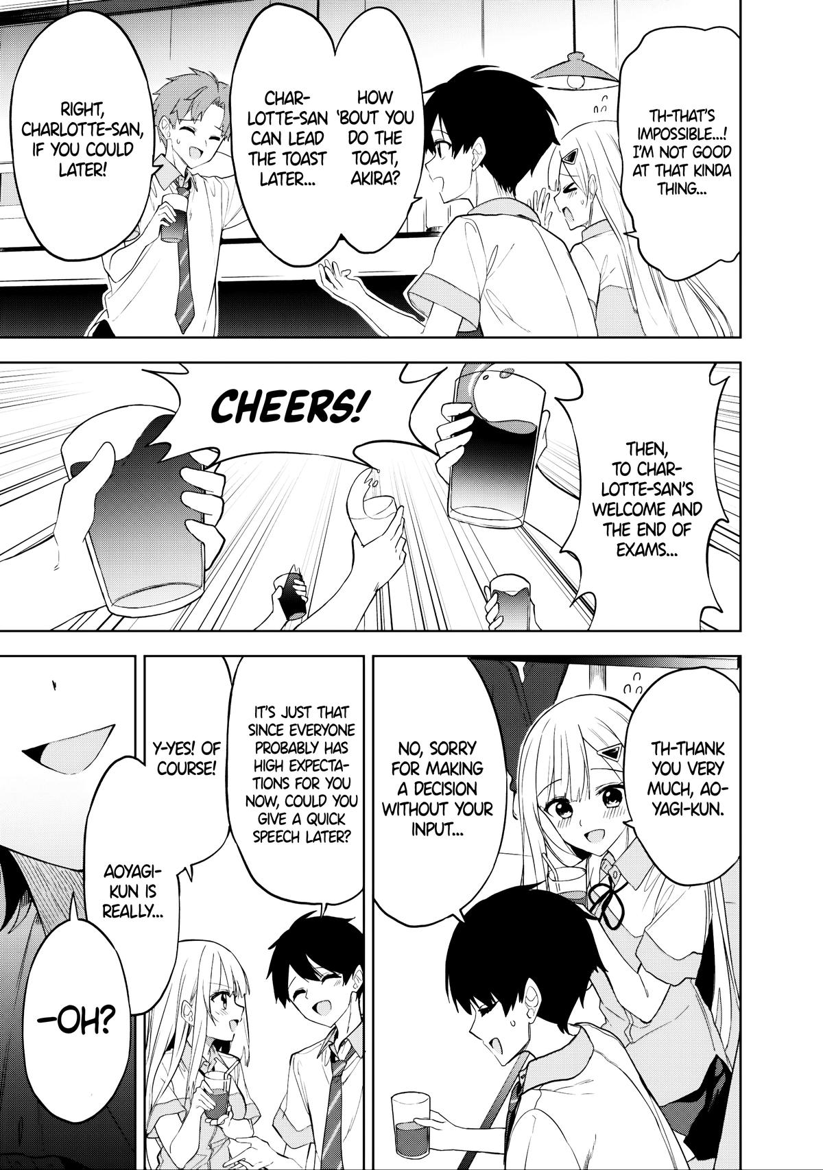 Maigo ni Natteita Youjo wo Tasuketara, Otonari ni Sumu Bishoujo Ryuugakusei ga Ie ni Asobi ni Kuru You ni Natta Ken Nitsuite Chapter 22 - Page 9
