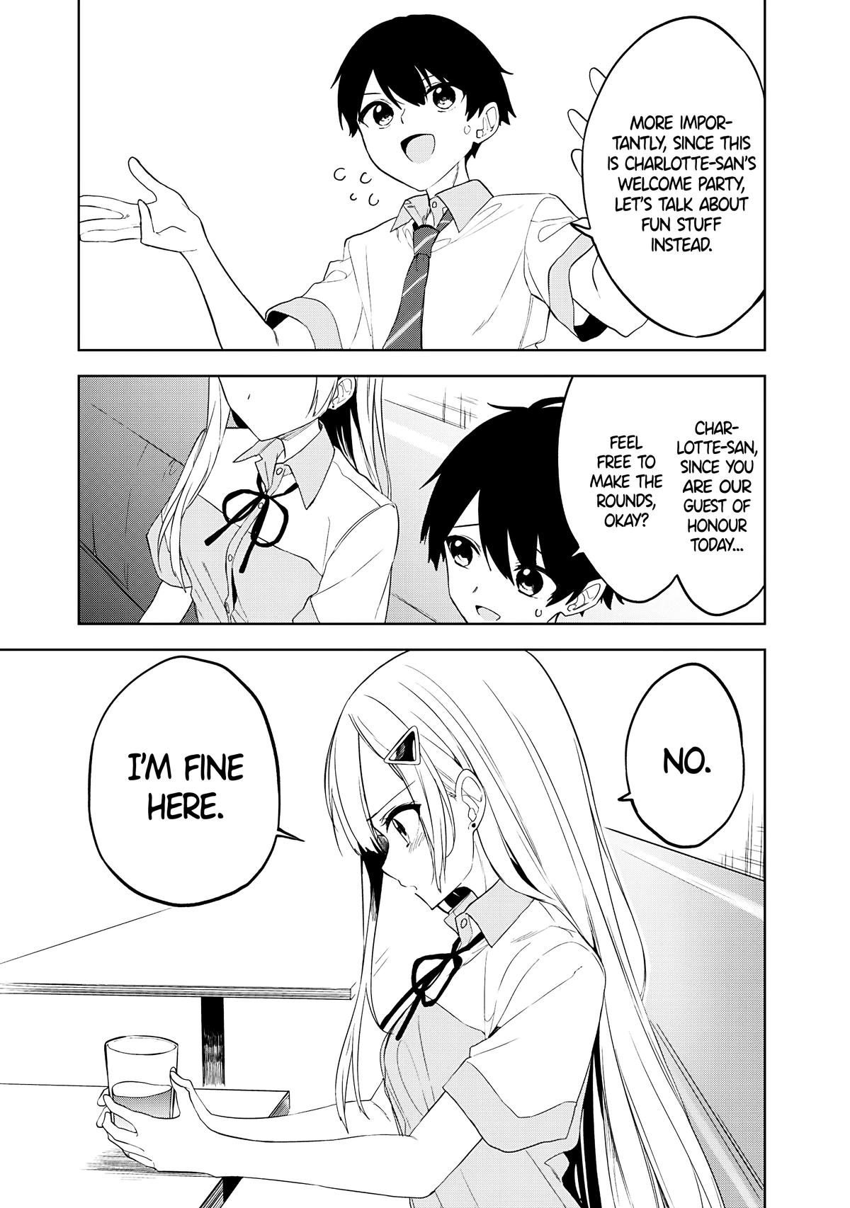 Maigo ni Natteita Youjo wo Tasuketara, Otonari ni Sumu Bishoujo Ryuugakusei ga Ie ni Asobi ni Kuru You ni Natta Ken Nitsuite Chapter 23 - Page 7