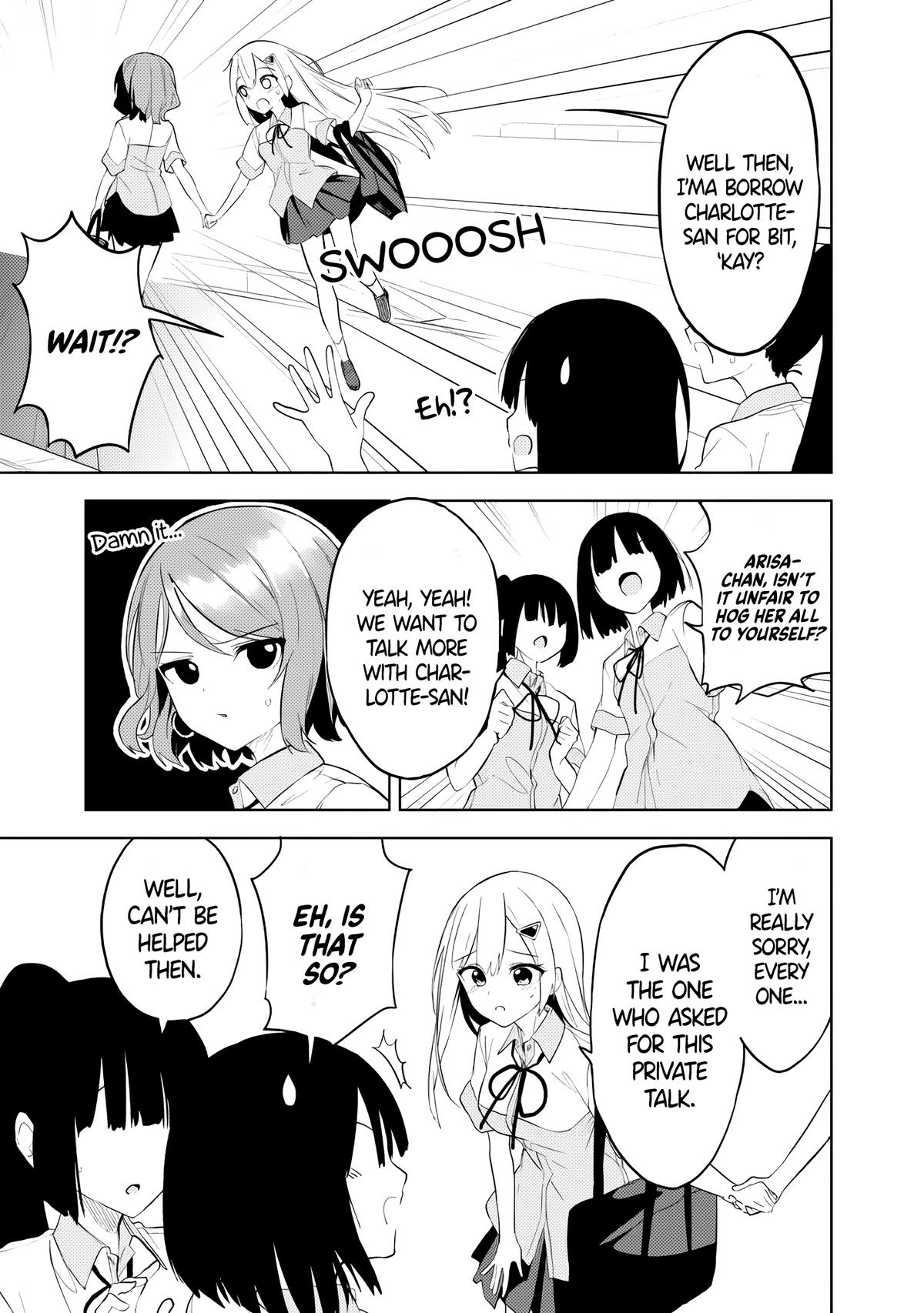 Maigo ni Natteita Youjo wo Tasuketara, Otonari ni Sumu Bishoujo Ryuugakusei ga Ie ni Asobi ni Kuru You ni Natta Ken Nitsuite Chapter 25 - Page 15