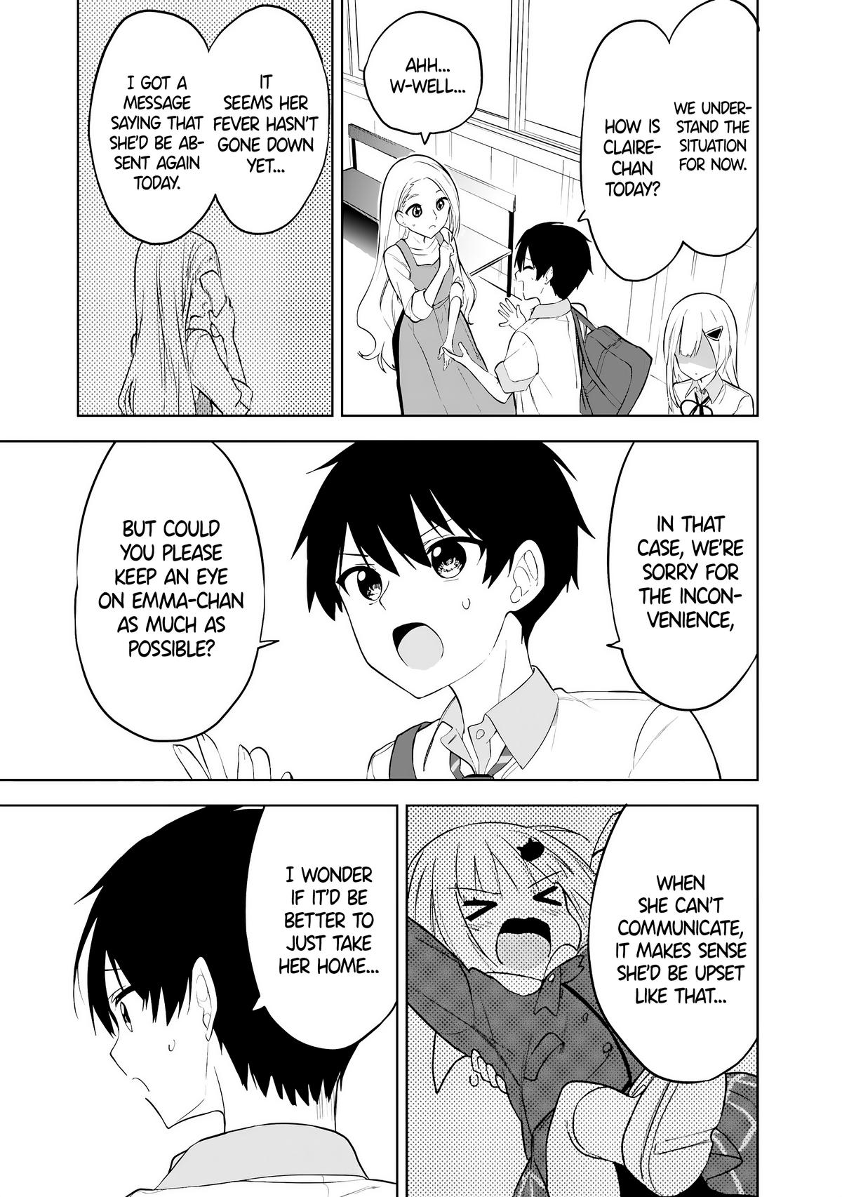 Maigo ni Natteita Youjo wo Tasuketara, Otonari ni Sumu Bishoujo Ryuugakusei ga Ie ni Asobi ni Kuru You ni Natta Ken Nitsuite Chapter 28 - Page 13