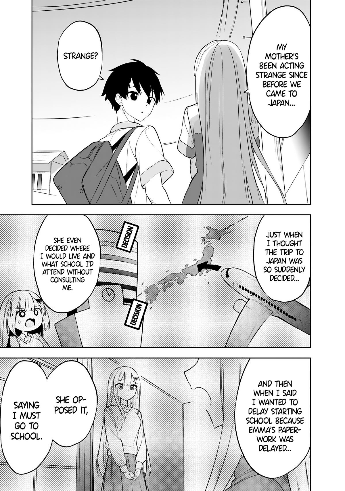 Maigo ni Natteita Youjo wo Tasuketara, Otonari ni Sumu Bishoujo Ryuugakusei ga Ie ni Asobi ni Kuru You ni Natta Ken Nitsuite Chapter 28 - Page 17