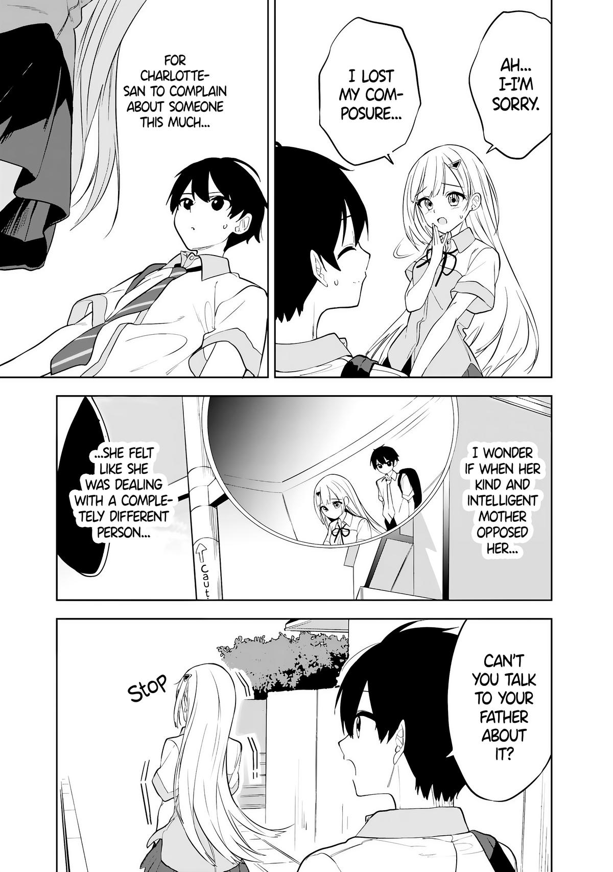 Maigo ni Natteita Youjo wo Tasuketara, Otonari ni Sumu Bishoujo Ryuugakusei ga Ie ni Asobi ni Kuru You ni Natta Ken Nitsuite Chapter 28 - Page 19