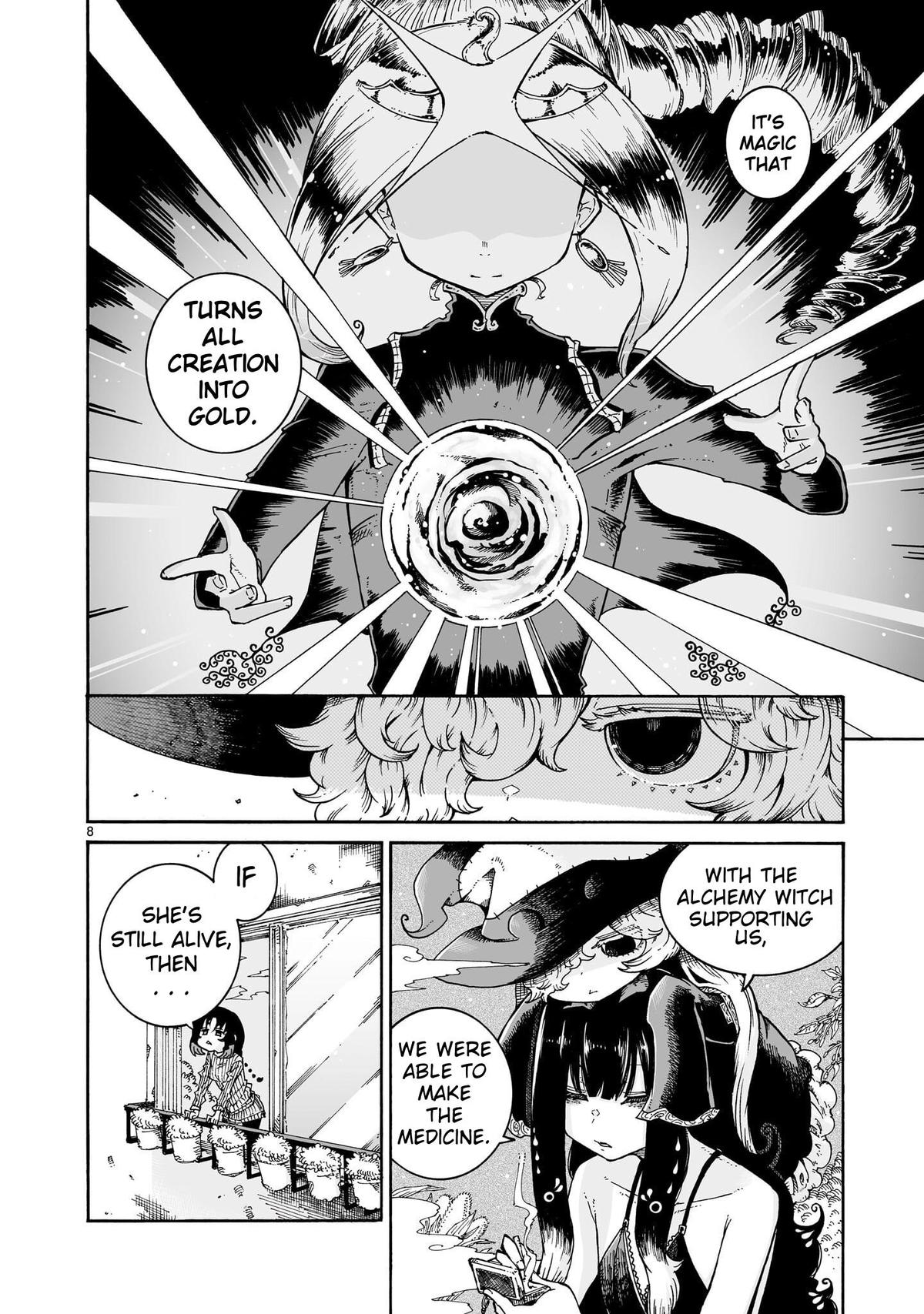 Majo to Kyurasu Chapter 10.2 - Page 8