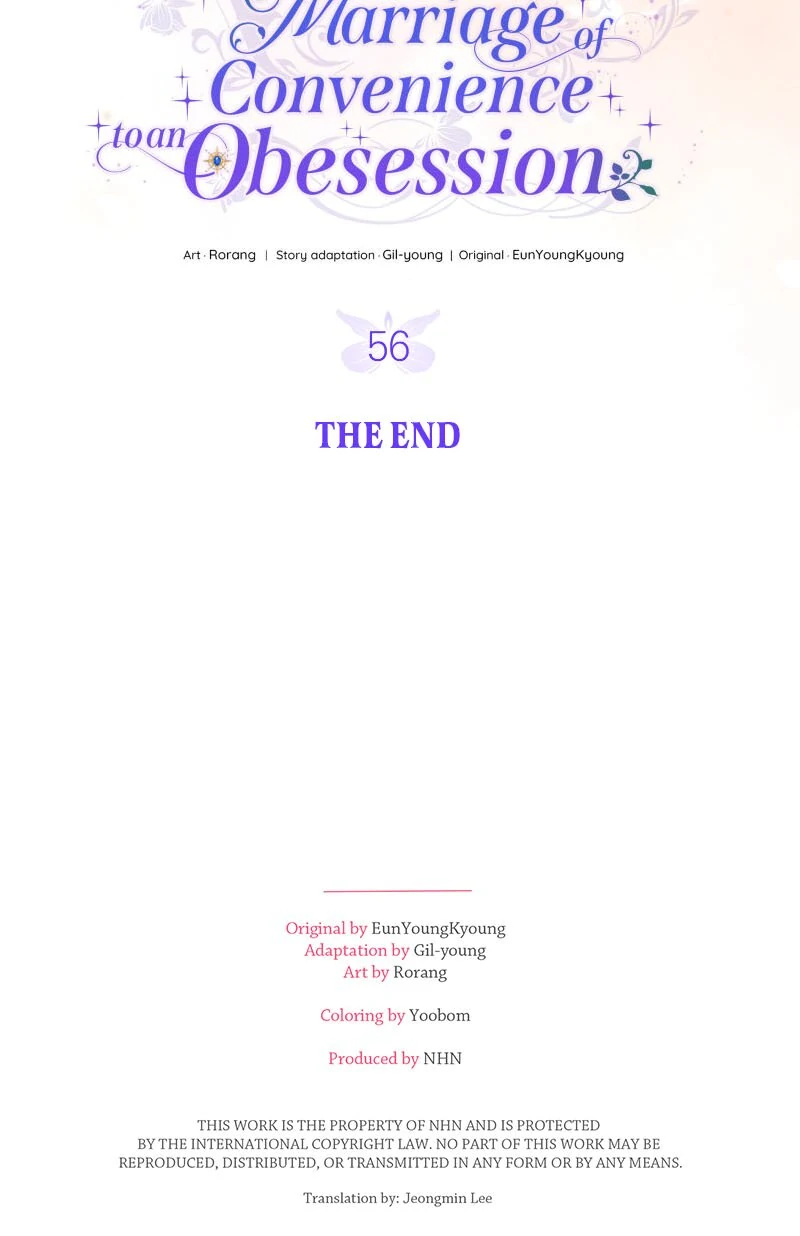 Marriage of Convenience to an Obsession Chapter 56 - Page 57