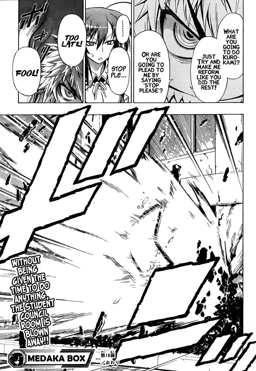 Medaka Box Chapter 18 - Page 19