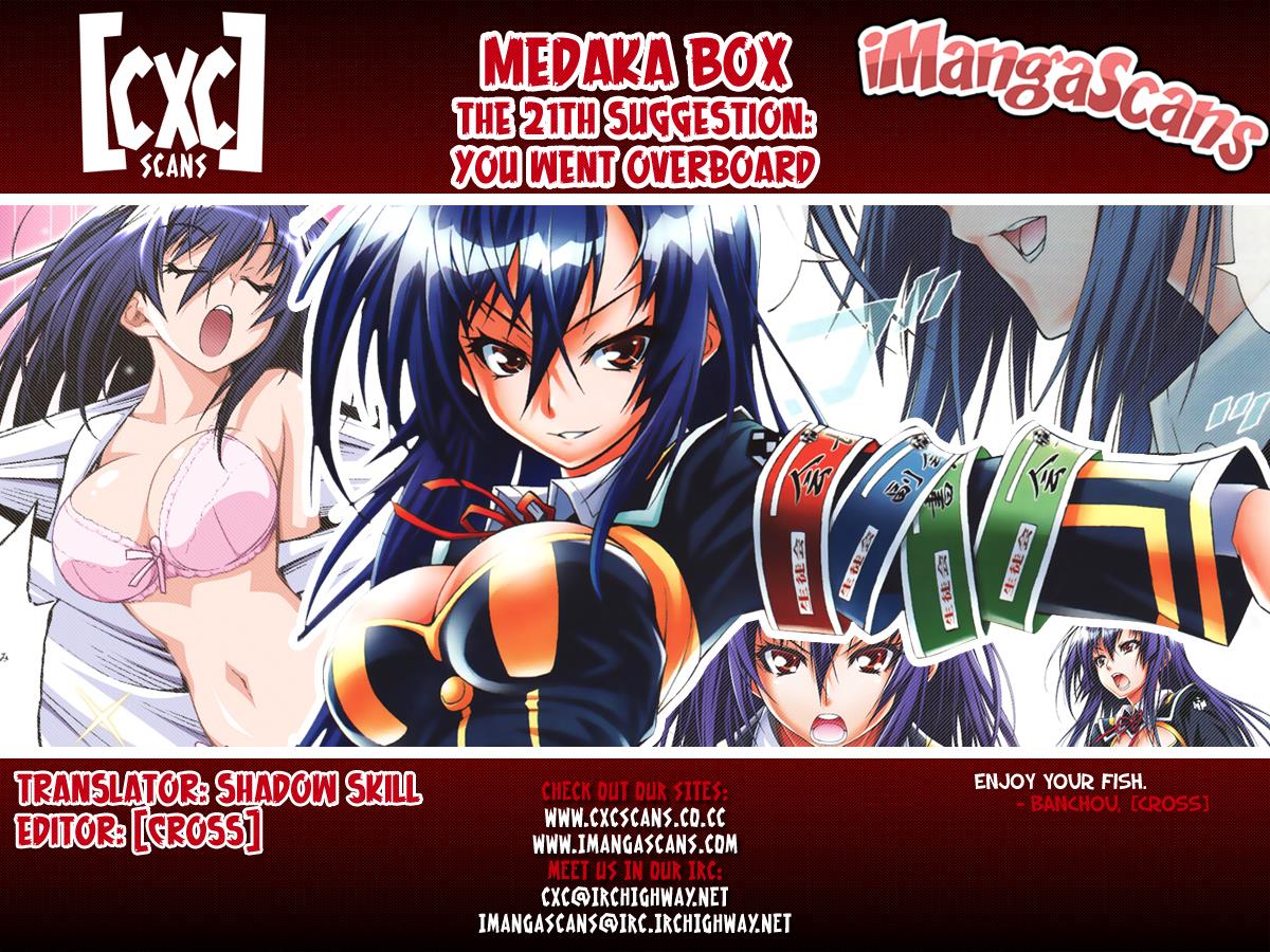 Medaka Box Chapter 21 - Page 19