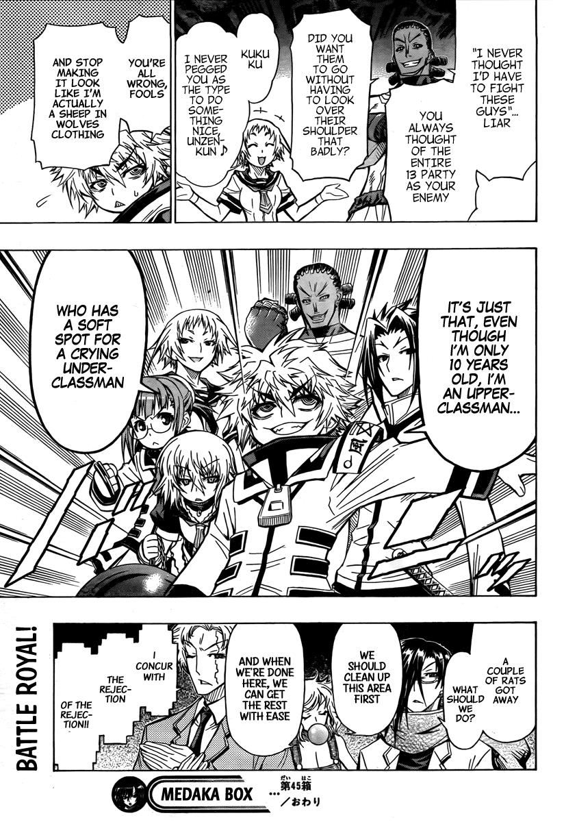 Medaka Box Chapter 45 - Page 19