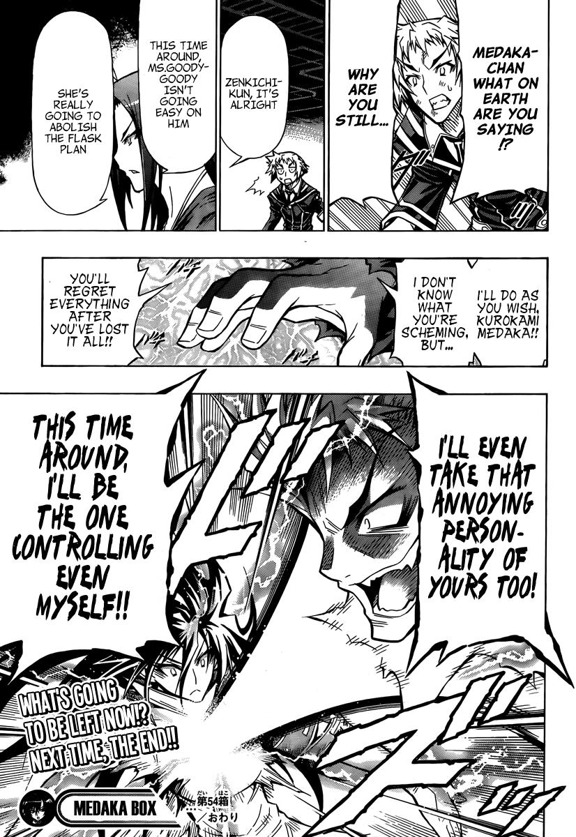 Medaka Box Chapter 54 - Page 20