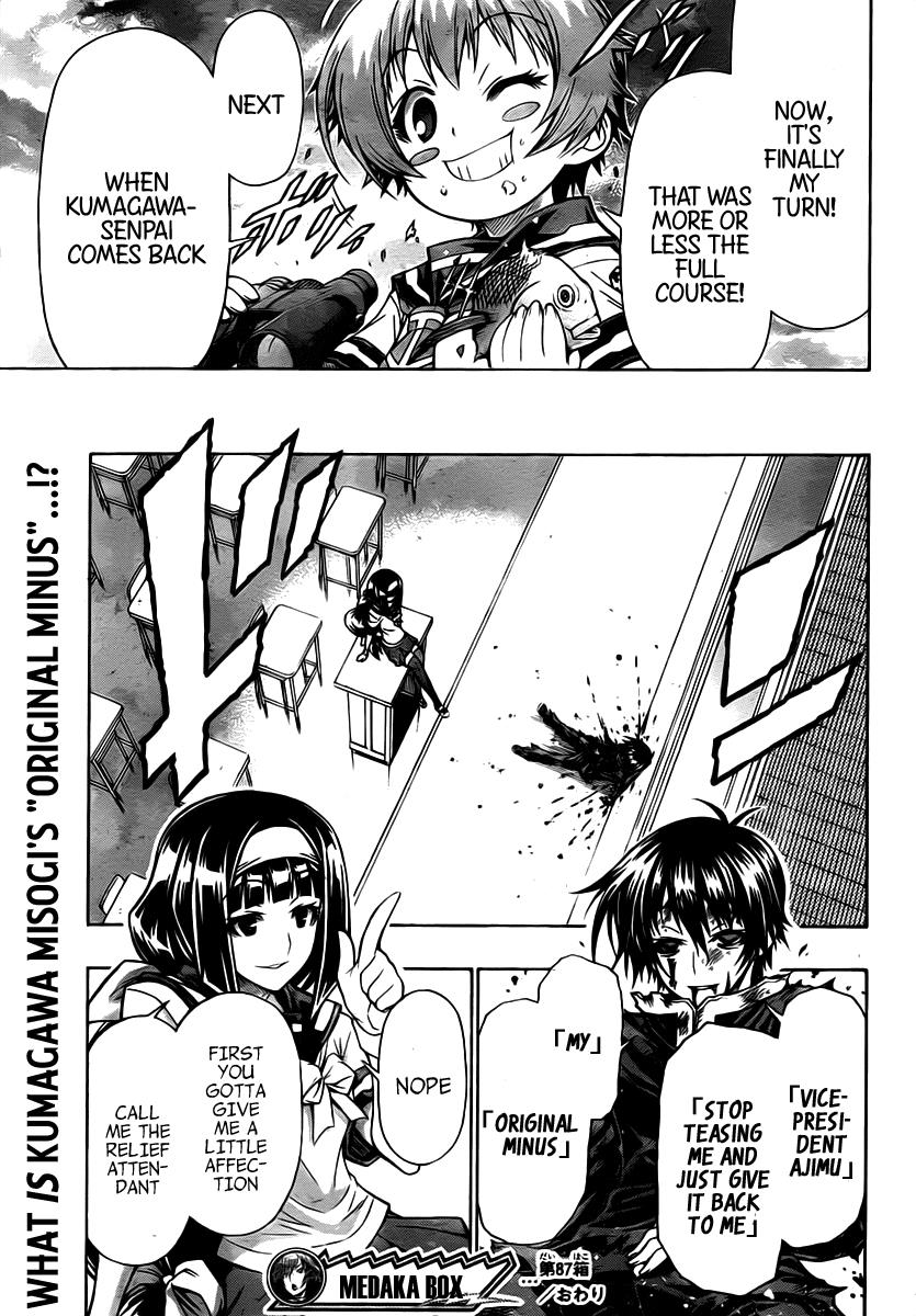 Medaka Box Chapter 87 - Page 20