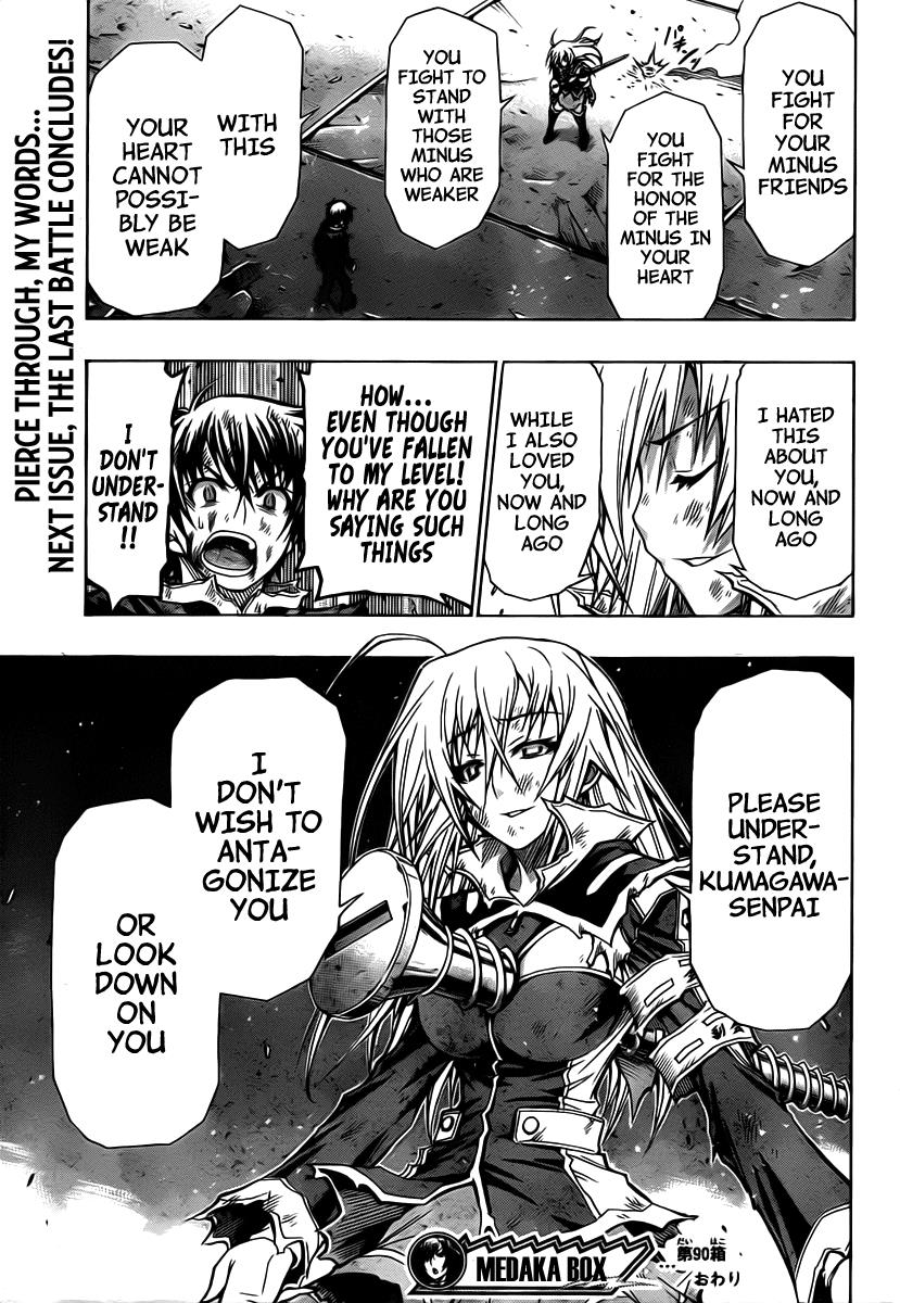 Medaka Box Chapter 90 - Page 19