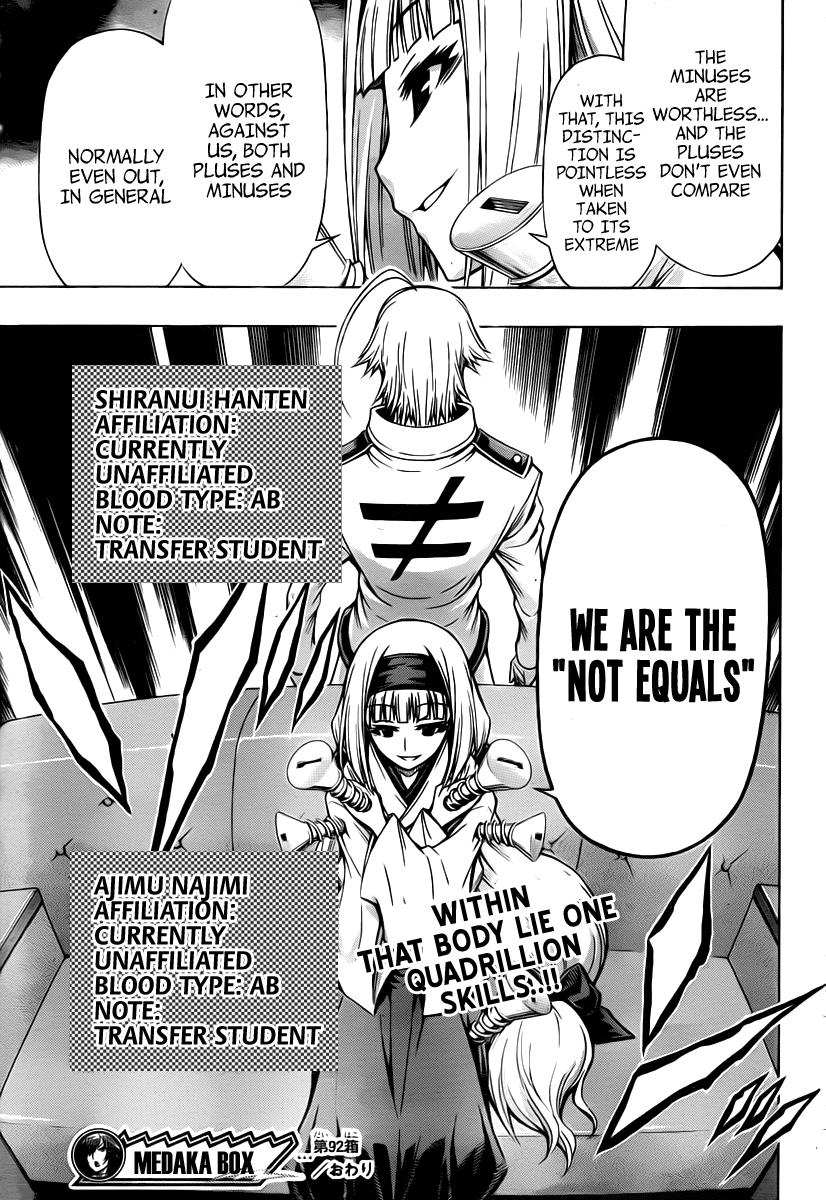 Medaka Box Chapter 92 - Page 20
