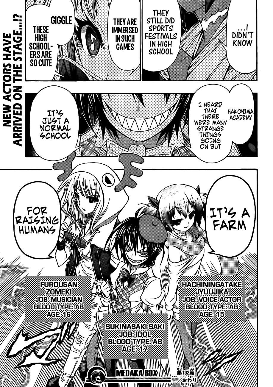 Medaka Box Chapter 132 - Page 20