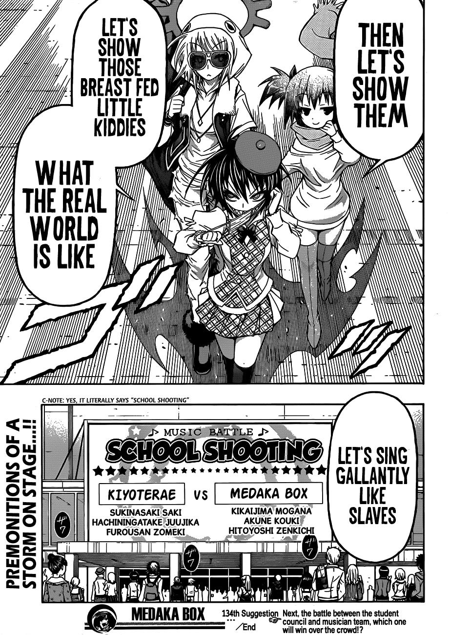 Medaka Box Chapter 134 - Page 20