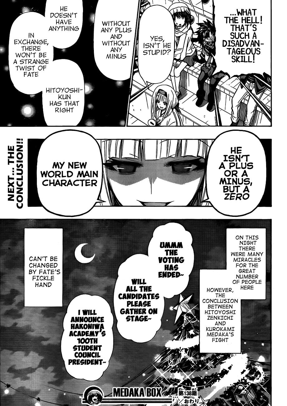 Medaka Box Chapter 138 - Page 20