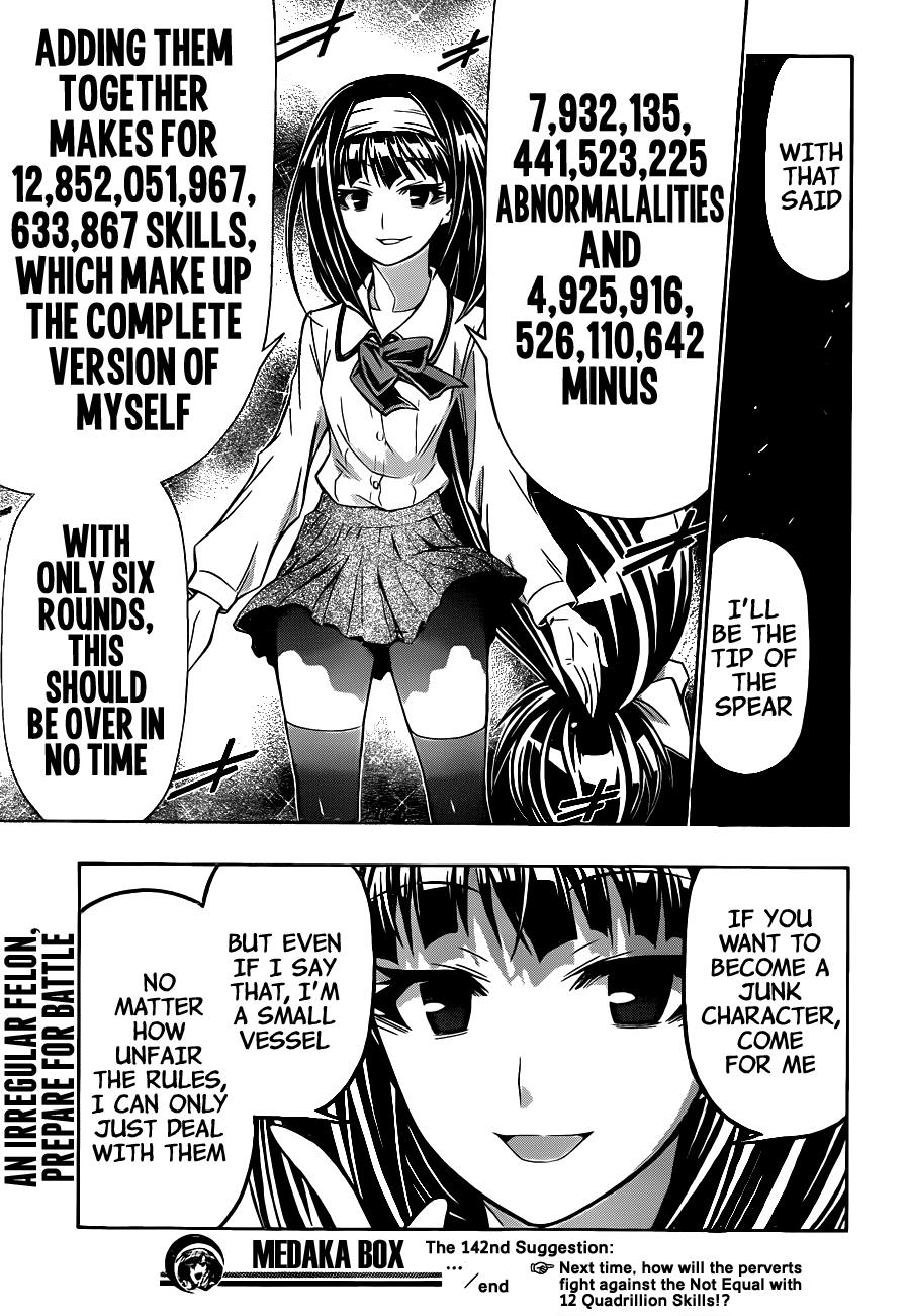 Medaka Box Chapter 142 - Page 19
