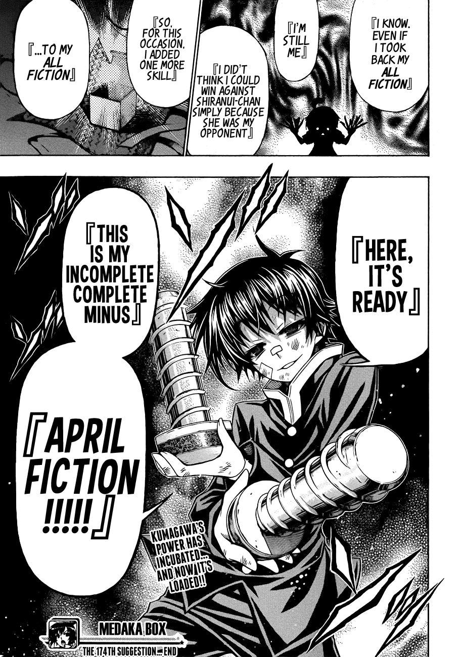 Medaka Box Chapter 174 - Page 22