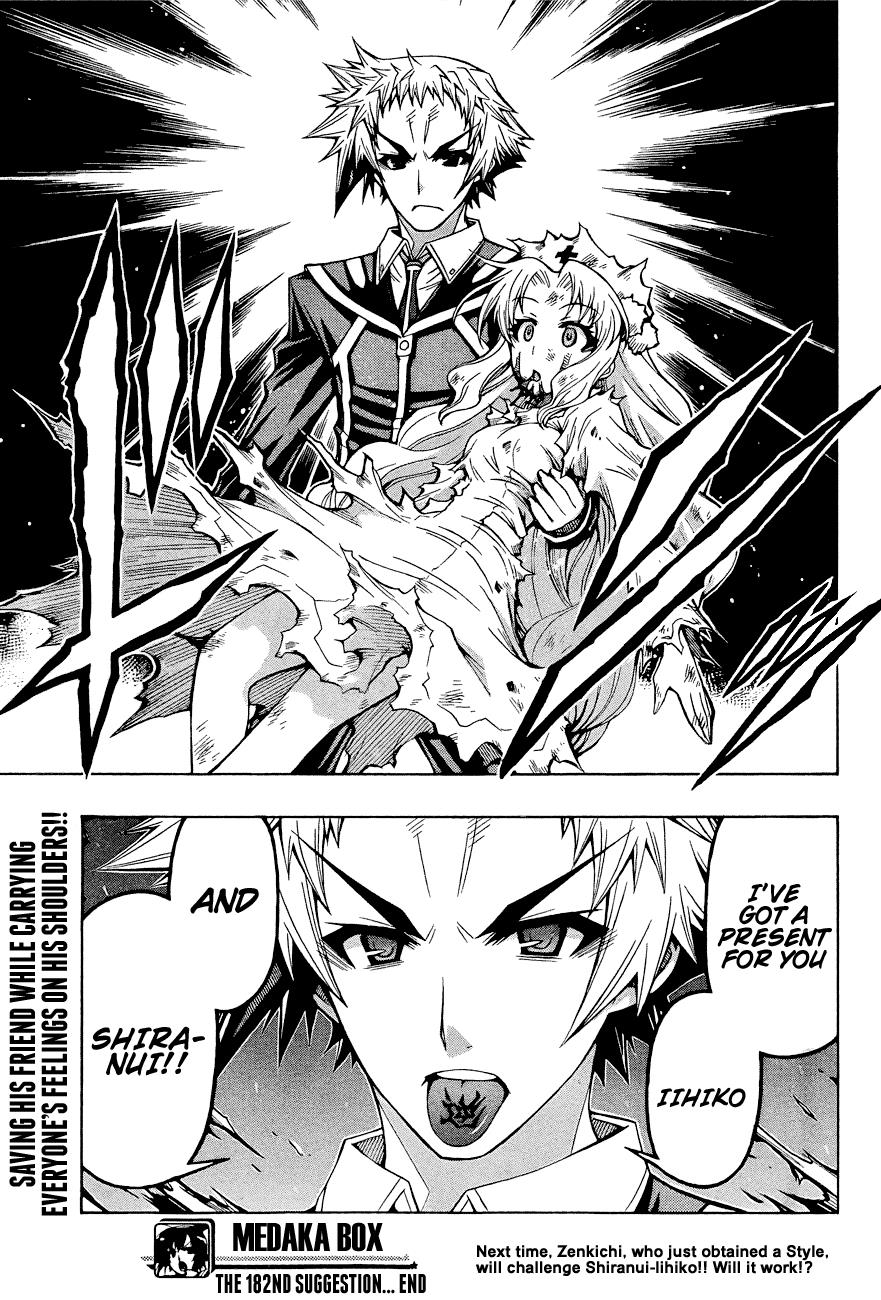 Medaka Box Chapter 182 - Page 20
