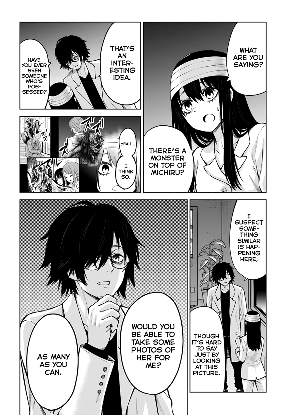 Mieruko-chan Chapter 45 - Page 8