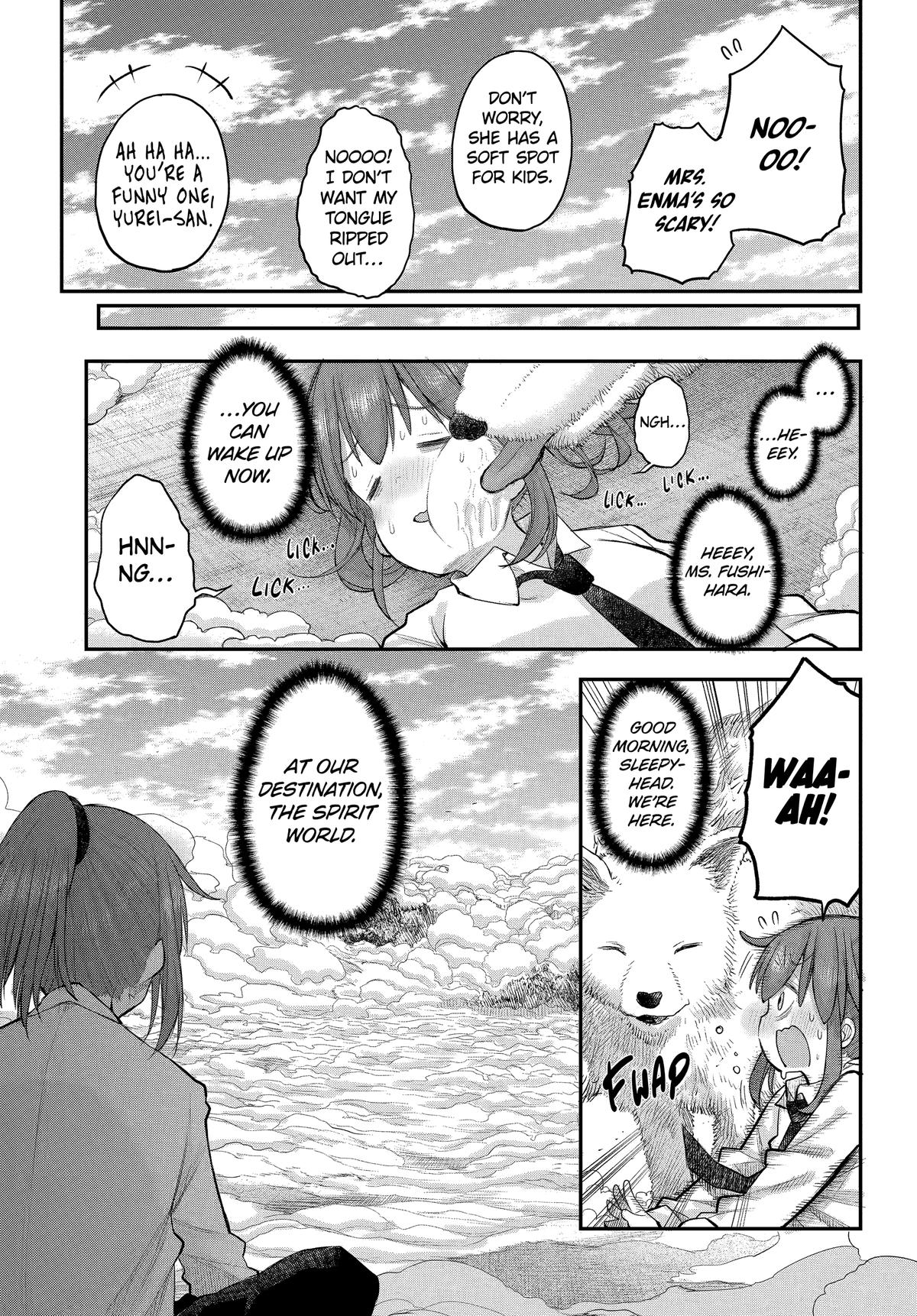 Miss Shachiku and the Little Baby Ghost Chapter 136 - Page 7