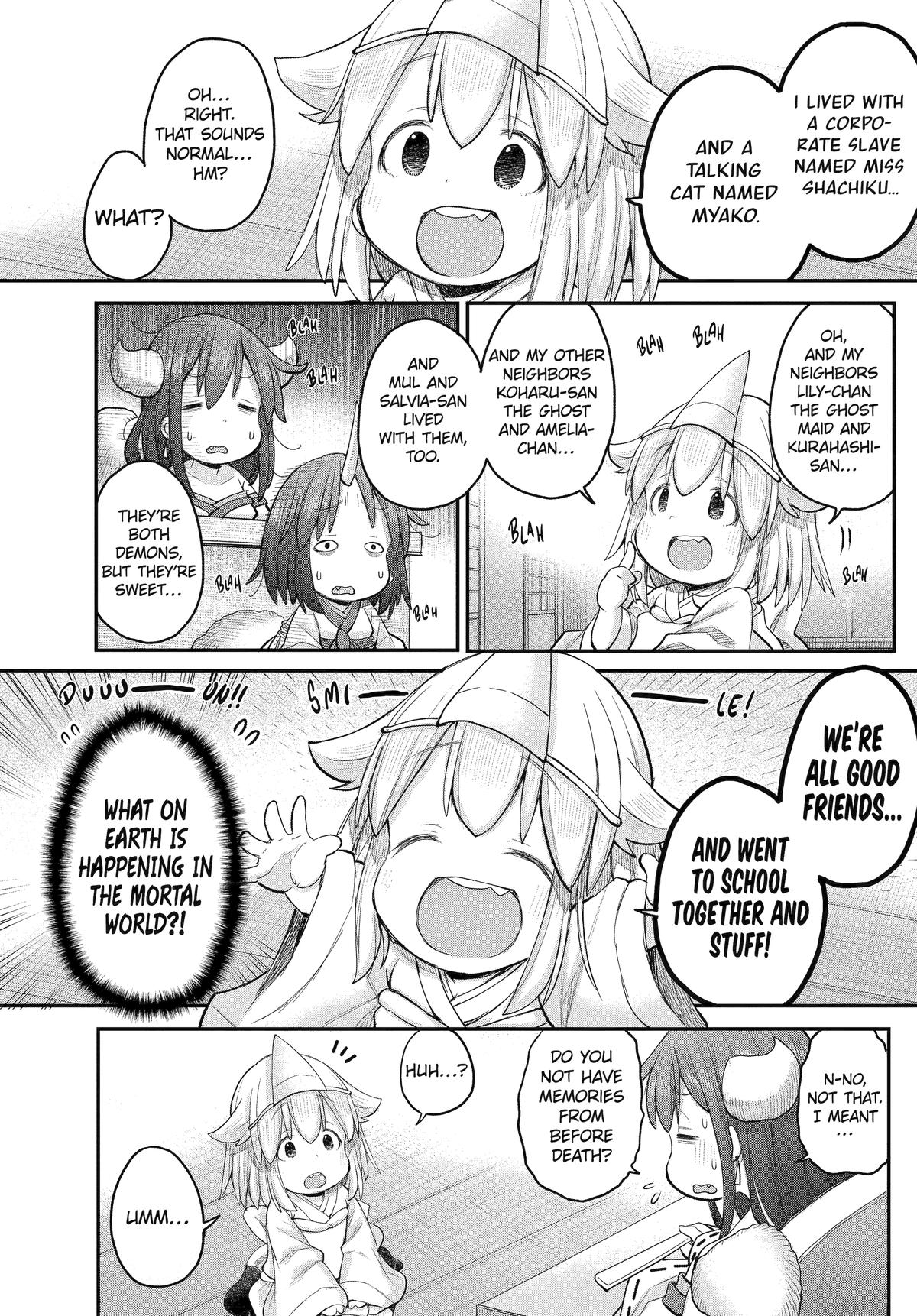 Miss Shachiku and the Little Baby Ghost Chapter 136 - Page 14