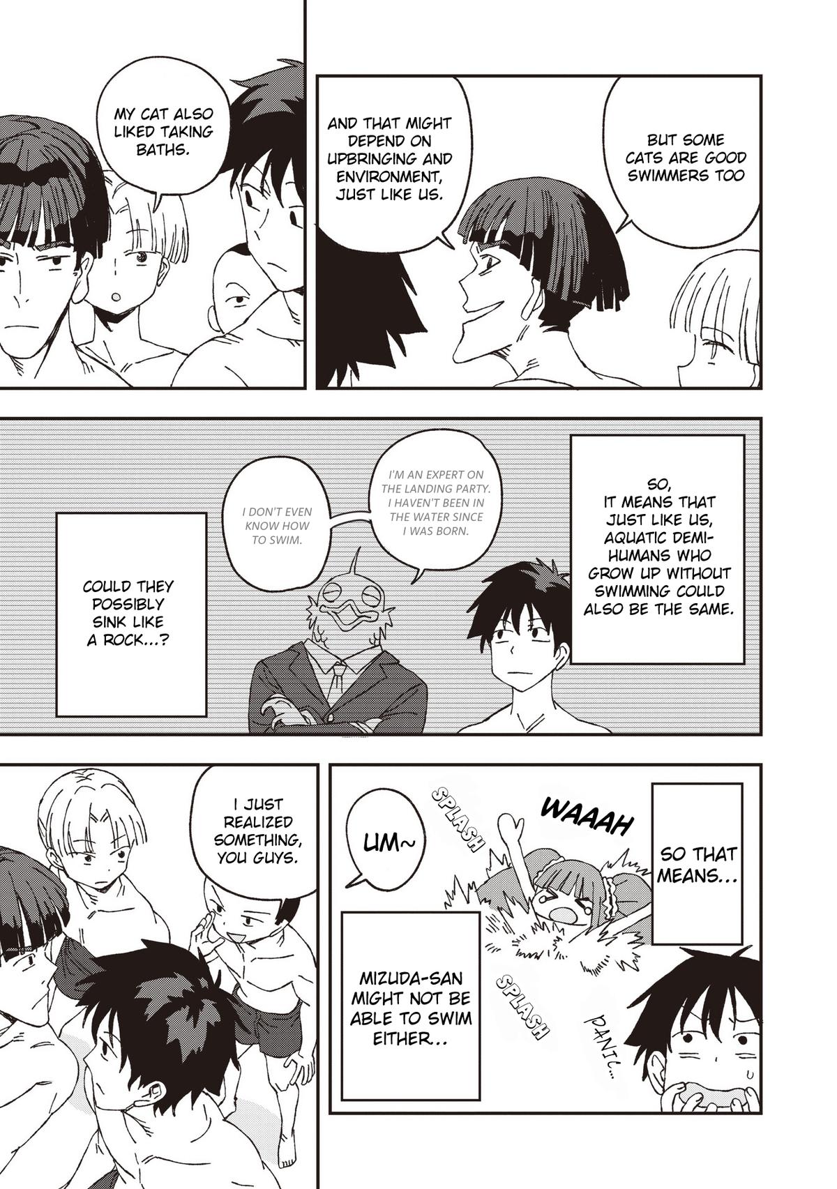 Mizudako-chan kara wa Nigerarenai! Chapter 30 - Page 13