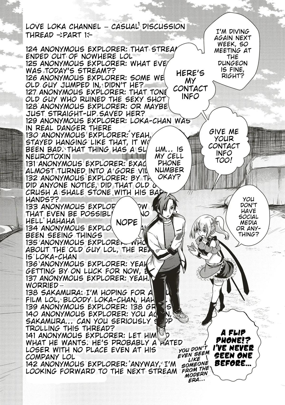 Moto Saikyo Tansakusha no Ojisan. Bishojo Haishinsha wo Tasukete Obazuri Shite Shimatta Chapter 1 - Page 37