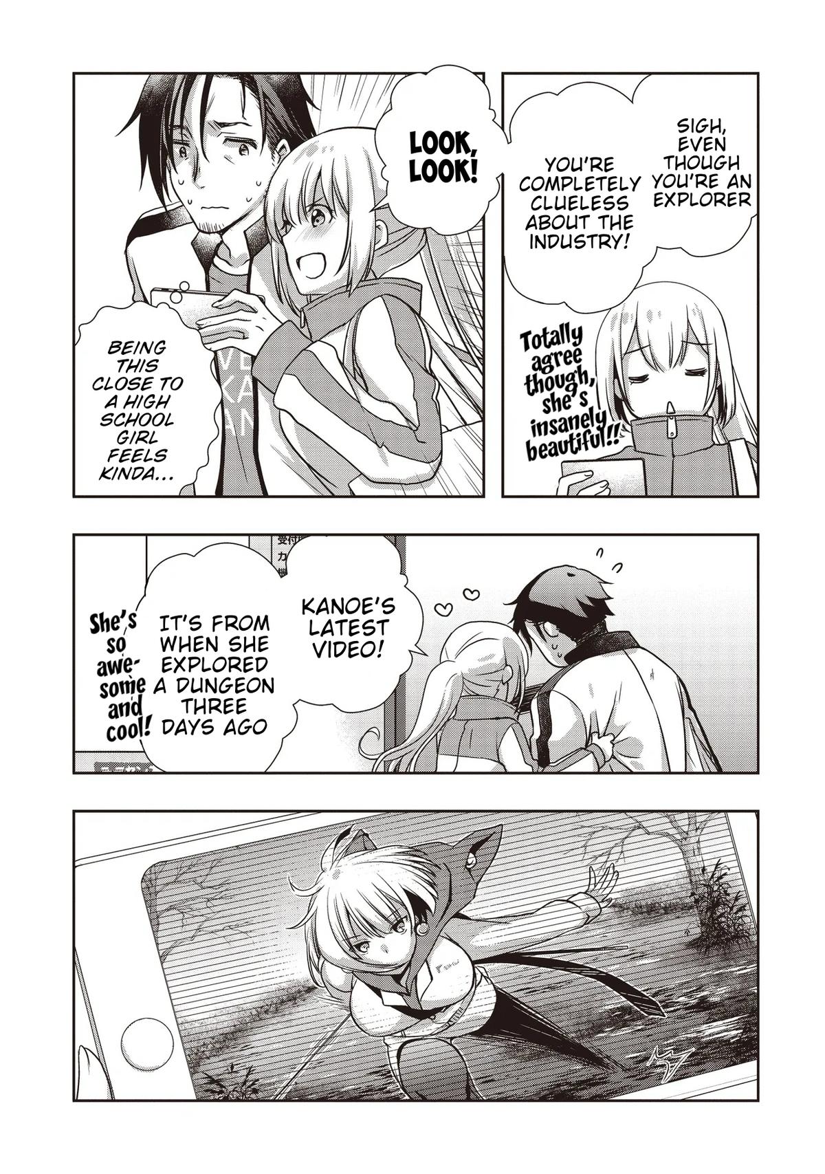 Moto Saikyo Tansakusha no Ojisan. Bishojo Haishinsha wo Tasukete Obazuri Shite Shimatta Chapter 3 - Page 7