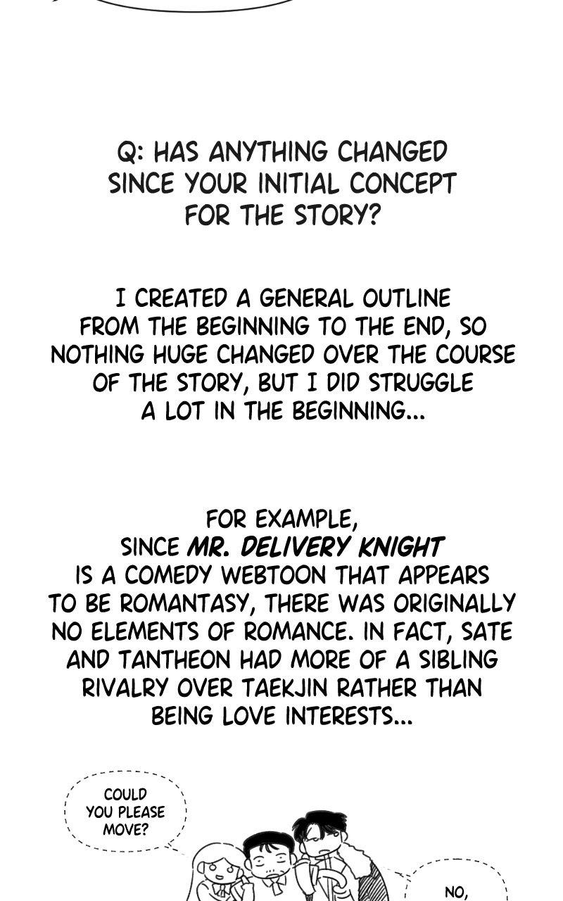 Mr. Delivery Knight Chapter 39.5 - Page 21