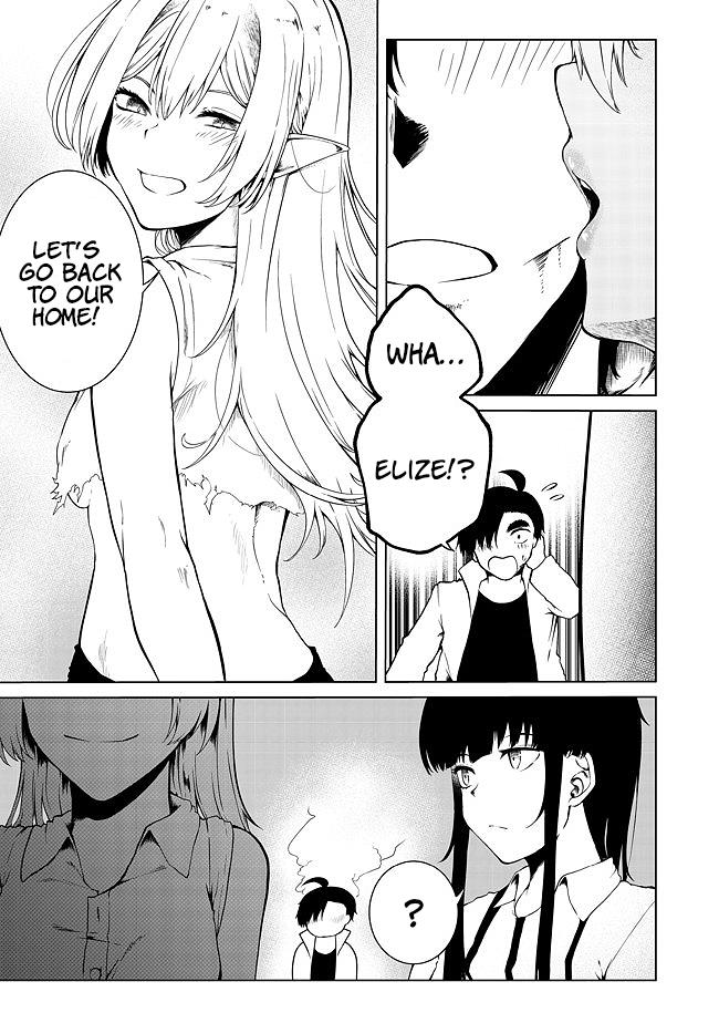 Mujintou De Elf to Kyoudou Seikatsu Chapter 20 - Page 25