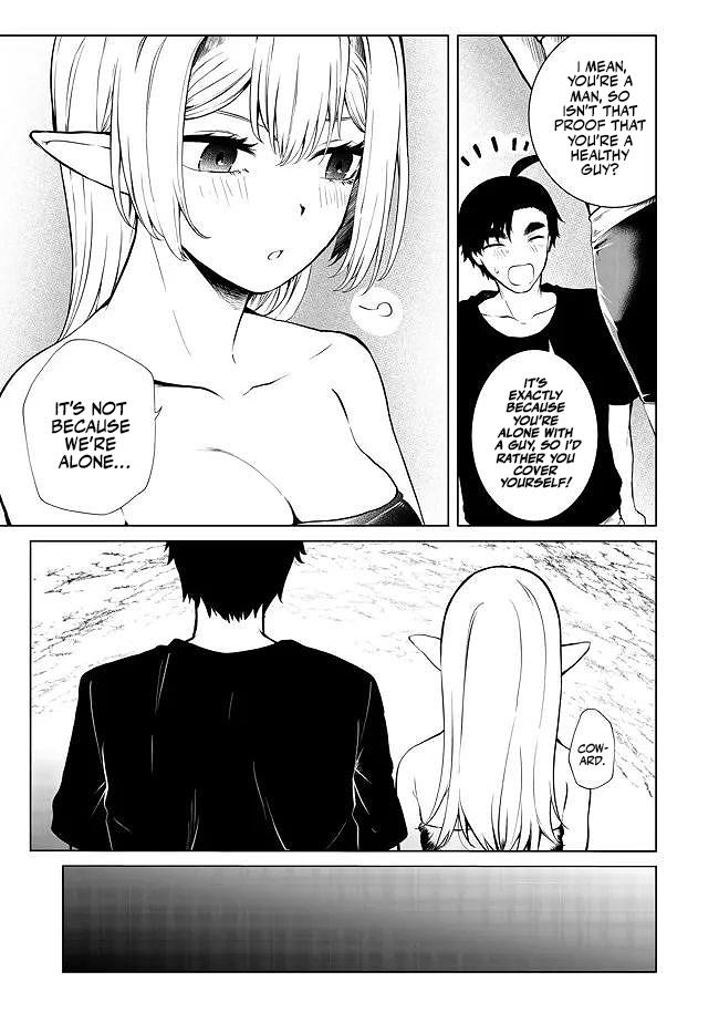 Mujintou De Elf to Kyoudou Seikatsu Chapter 23 - Page 14