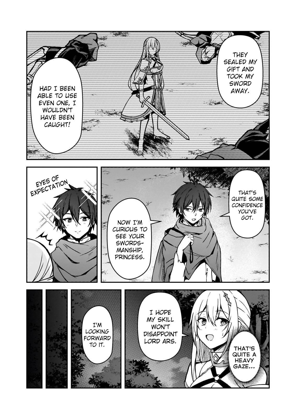 Munou to Iware Tsuzuketa Madoushi, Jitsu wa Sekai Saikyou Nanoni Yuuhei Sareteita node Jikaku Nashi Chapter 3 - Page 4