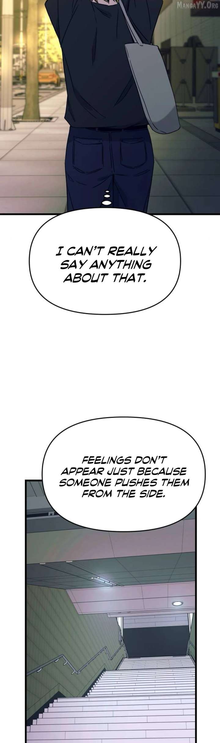 My bias gets on the last train Chapter 60 - Page 34