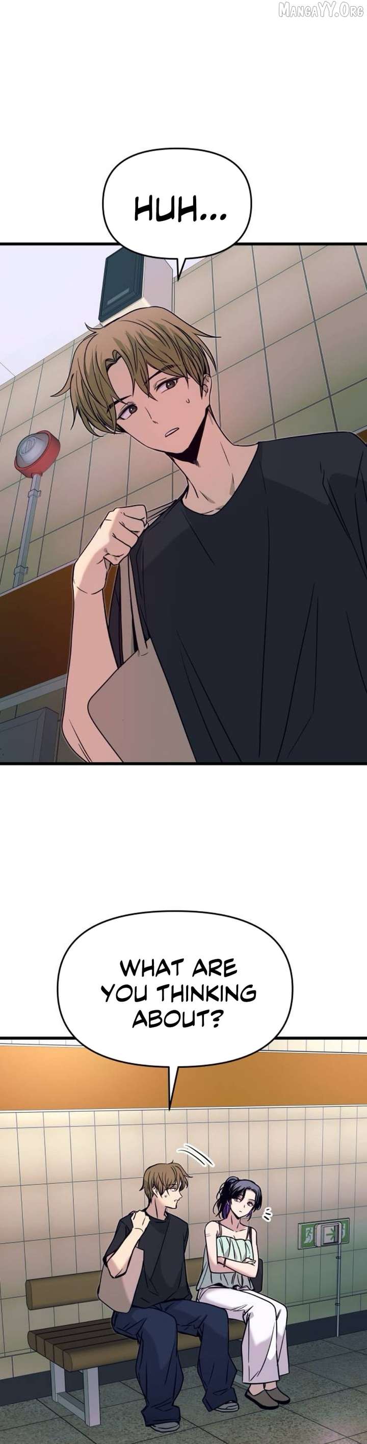 My bias gets on the last train Chapter 60 - Page 36