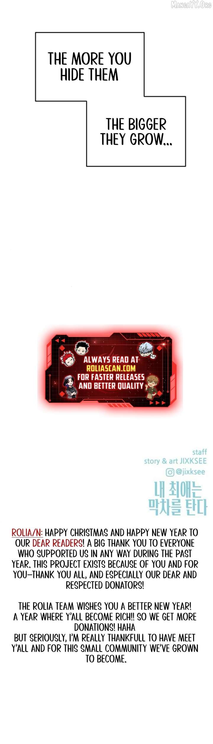 My bias gets on the last train Chapter 60 - Page 78