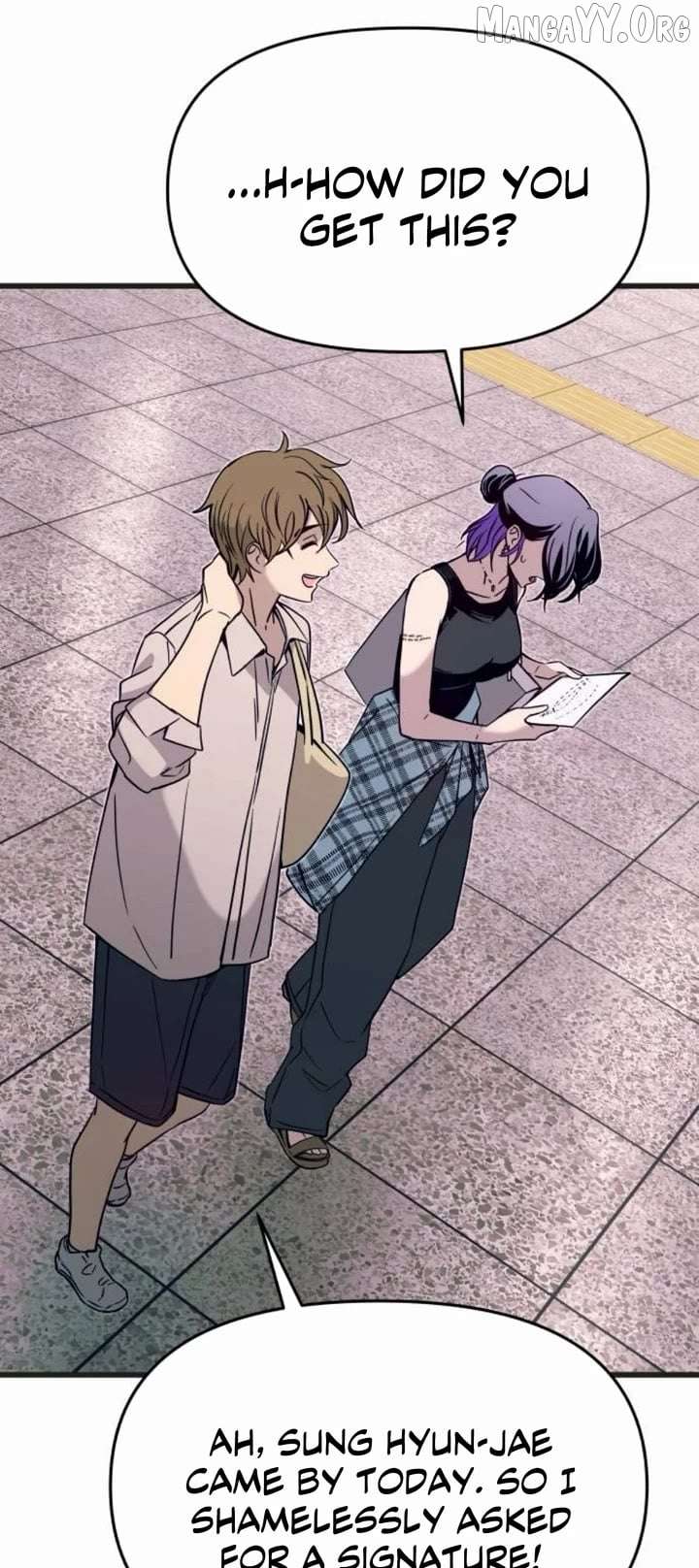 My bias gets on the last train Chapter 62 - Page 48