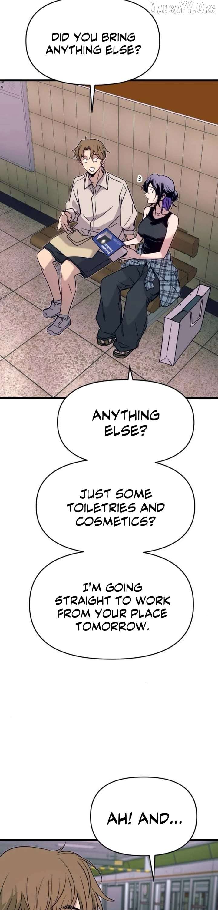 My bias gets on the last train Chapter 62 - Page 63