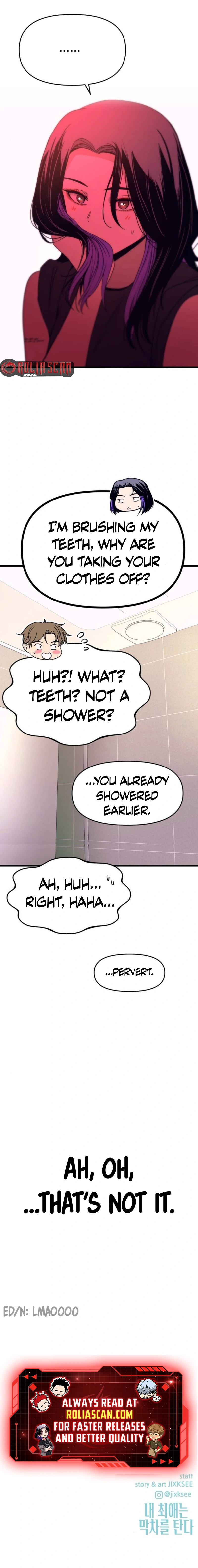 My bias gets on the last train Chapter 64 - Page 16