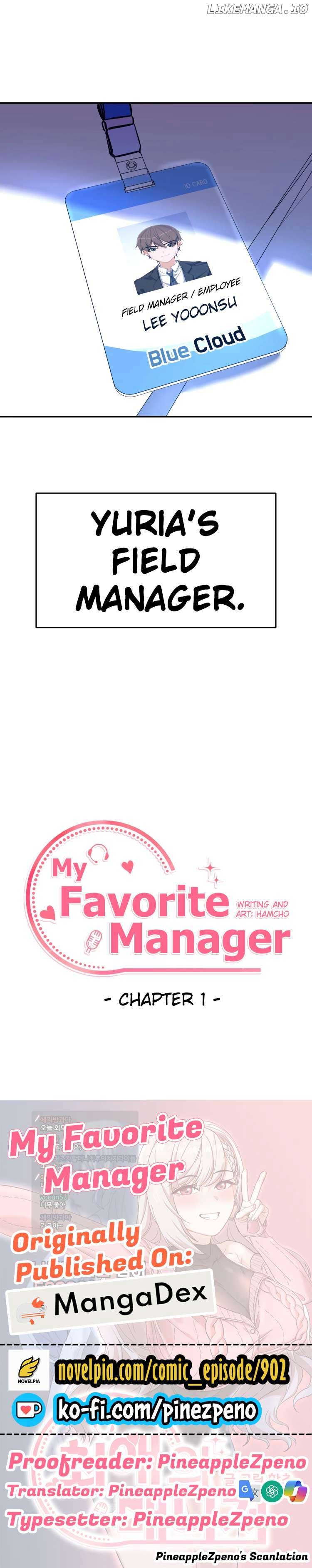 My Favorite Manager Chapter 1 - Page 34