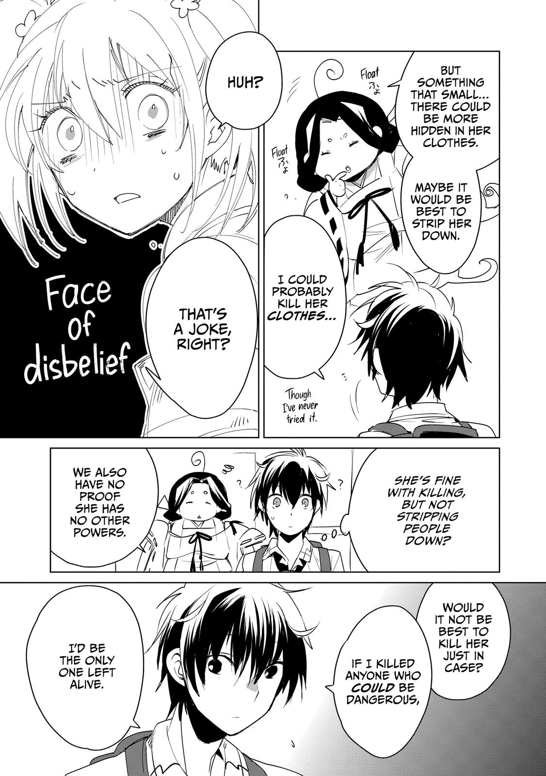 My Instant Death Ability Is So Overpowered, No One in This Other World Stands a Chance Against Me! Chapter 9 - Page 24