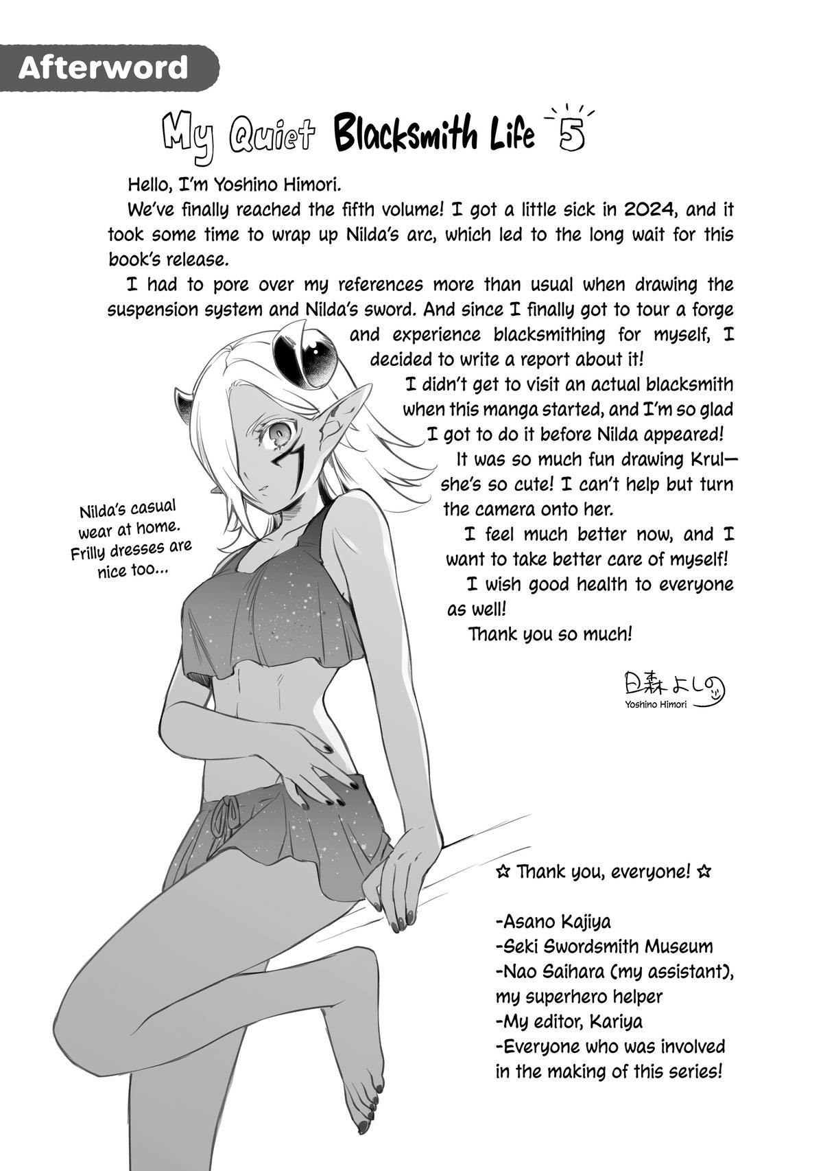 My Quiet Blacksmith Life in Another World Chapter 25 - Page 43