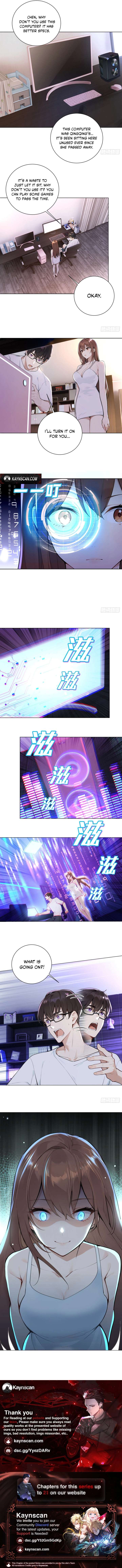 My Simulated Girlfriend Speaks Chapter 2 - Page 4