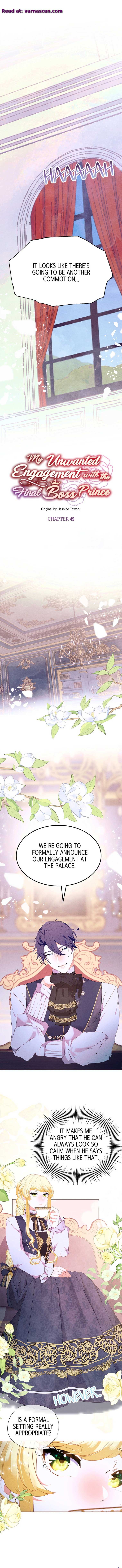 My Unwanted Engagement with the Final Boss Prince - Chapter 49 - 5