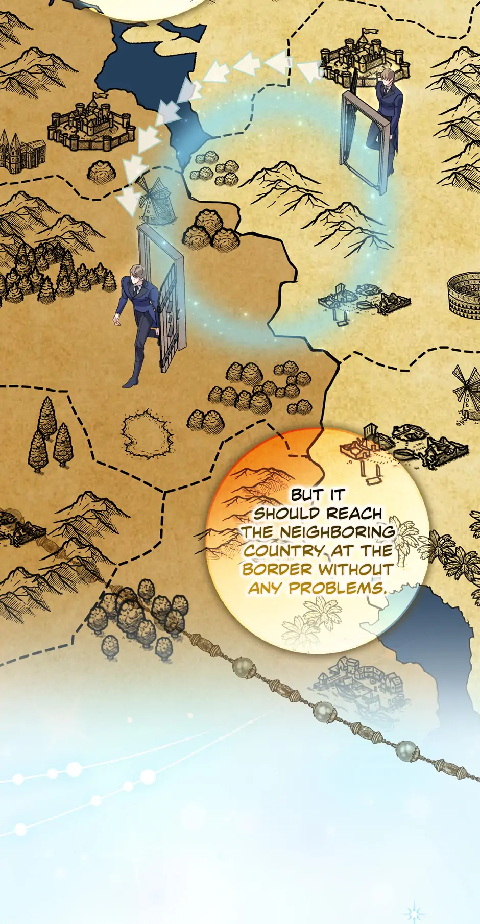 My Villain Fiancé is Interfering With My Flowery Path Chapter 43 - Page 54