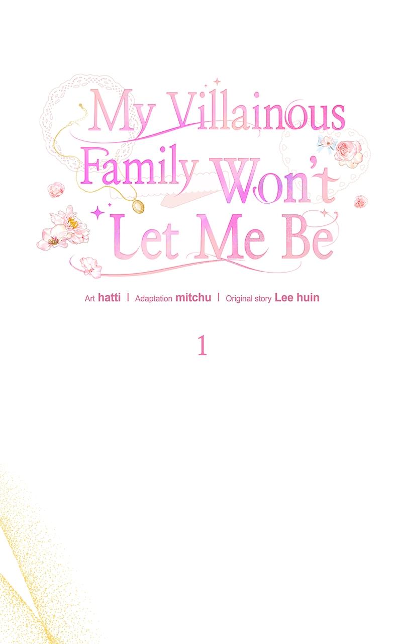 My Villainous Family Won't Let Me Be Chapter 1 - Page 22