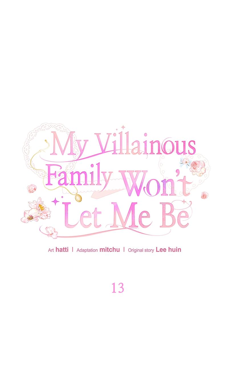 My Villainous Family Won't Let Me Be Chapter 13 - Page 12
