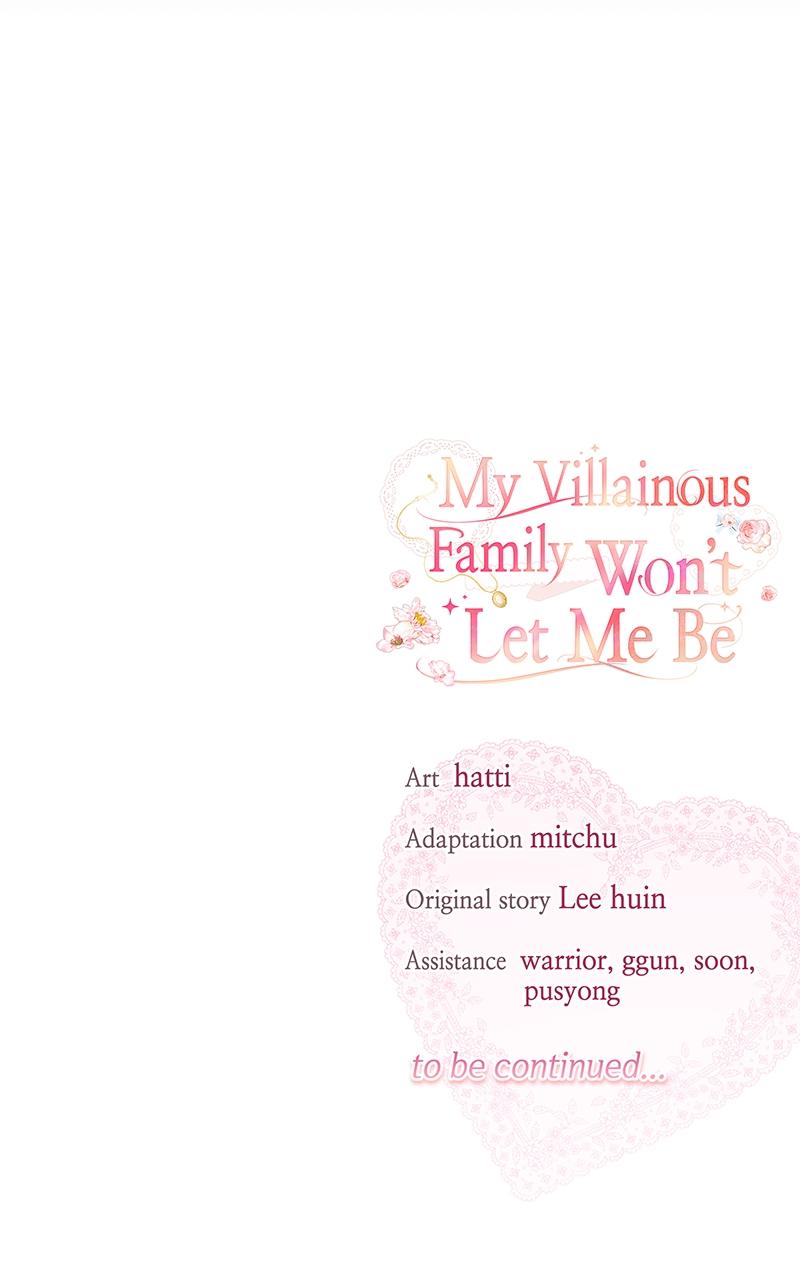 My Villainous Family Won't Let Me Be Chapter 17 - Page 86
