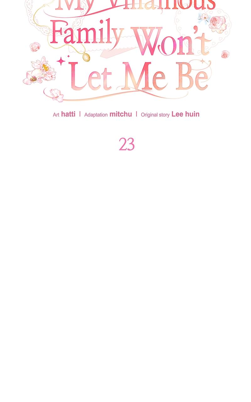 My Villainous Family Won't Let Me Be Chapter 23 - Page 22